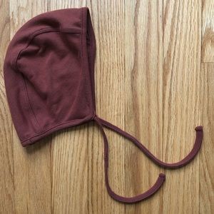 mabo organic cotton bonnet- chestnut size 2-3